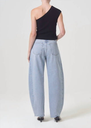 Agolde - Luna High Rise Pieced Taper Jeans