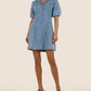 Kut From The Kloth - Blanca Denim Mini Shirt Dress
