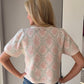 &Merci - Floral Short Sleeve Cardigan