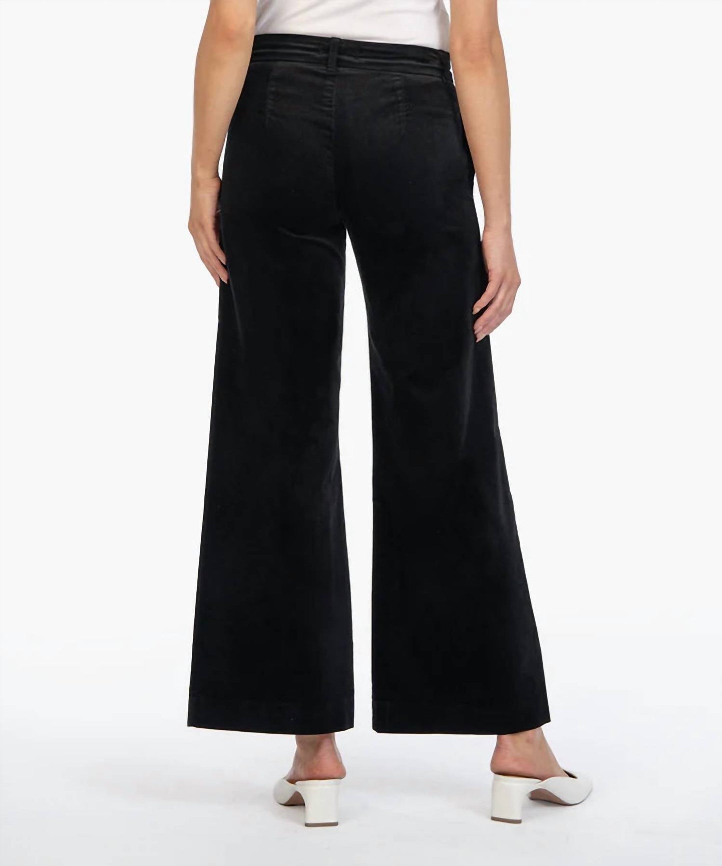 Kut From The Kloth - Meg High Rise Velveteen Wide Leg Trousers