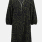 Joseph Ribkoff - Bohemian Abstract Puff Sleeve Dress