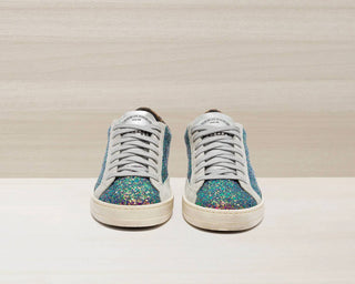 P448 - Women's John Multi Glitter Lace Sneaker
