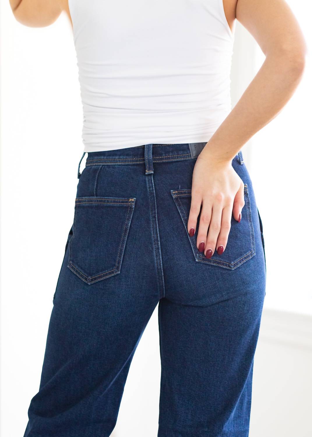 Pistola - Penny High Rise Wide Leg Jean