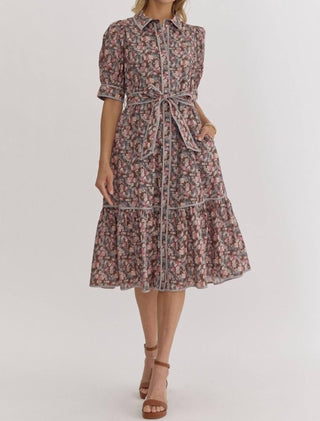 Entro - Falling for Florals Dress
