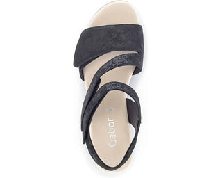 Gabor - Women's Leather Wedge Sandals