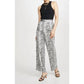 Good American - Purely Python Print Wide Leg Pants