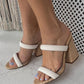 Shu Shop - Women's Gardenia Strap Raffia Heel Sandal
