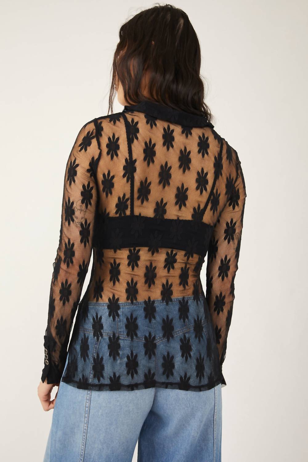 Free People - Flower Fields Long Sleeve Shirtee