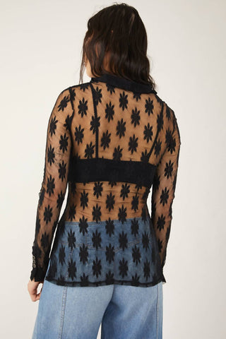 Free People - Flower Fields Long Sleeve Shirtee