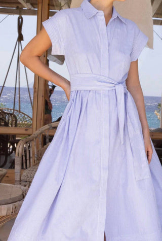 Oliphant - Belted Shirt Dress