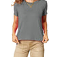 Basic Bae - Full Size Round Neck Short Sleeve T-Shirt