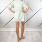 Dolce Cabo - Everywhere Faux Leather Dress with Puff Sleeves