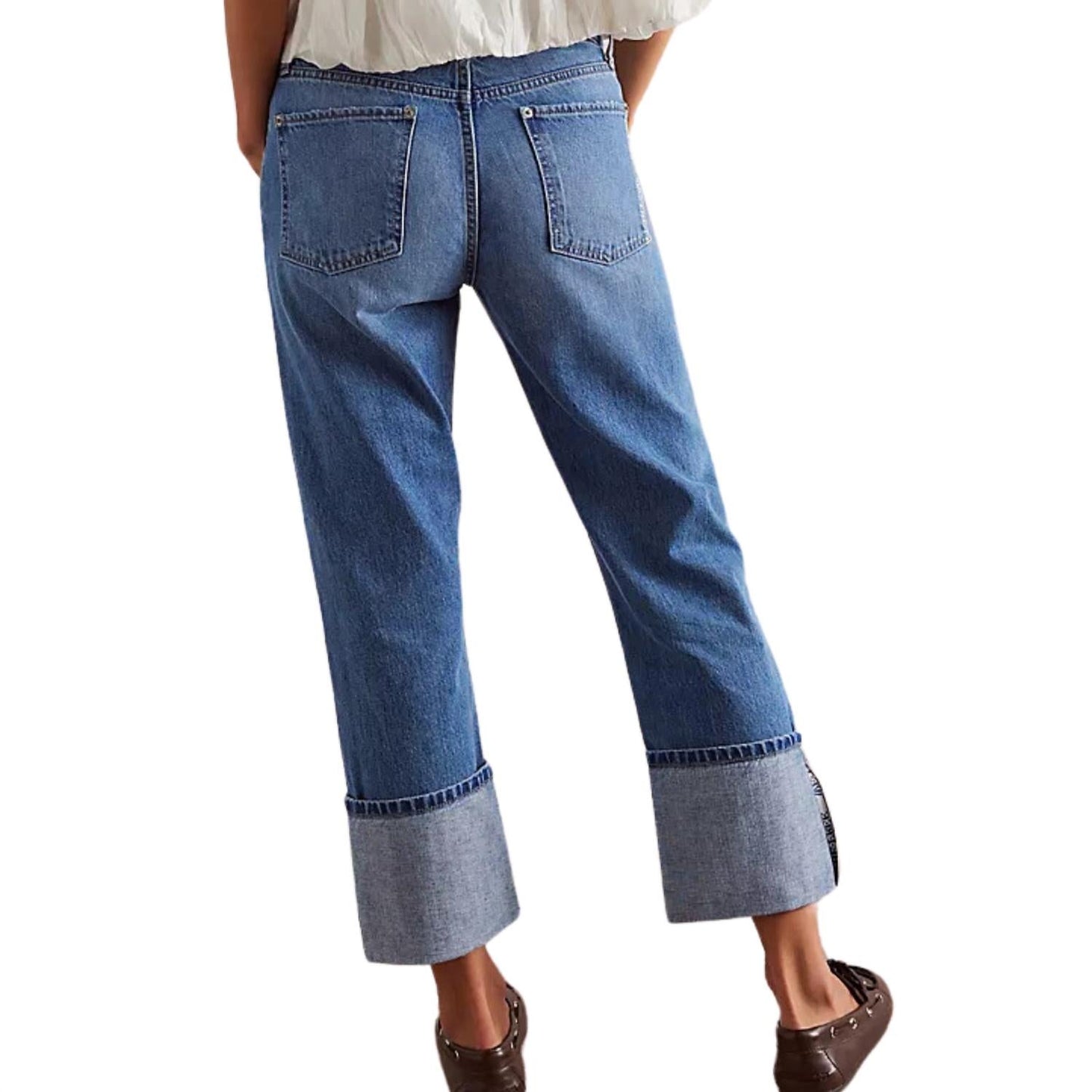 Free People - Women's We The Free Slim Shade Selvedge Jeans