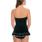 Profile By Gottex - Laser Cut Bandeau Swimdress