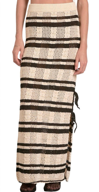 Elan - Sundazed Side Slit Skirt