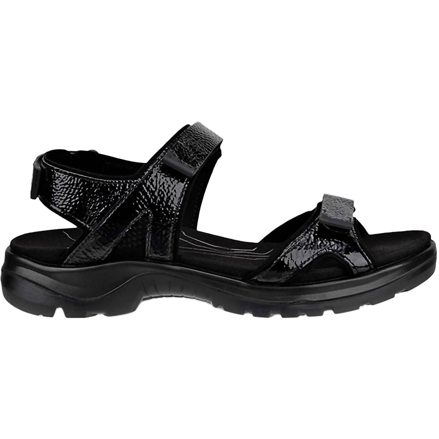 Ecco - Women's 2.0 3s Crinkle Patent Offroad Sandal
