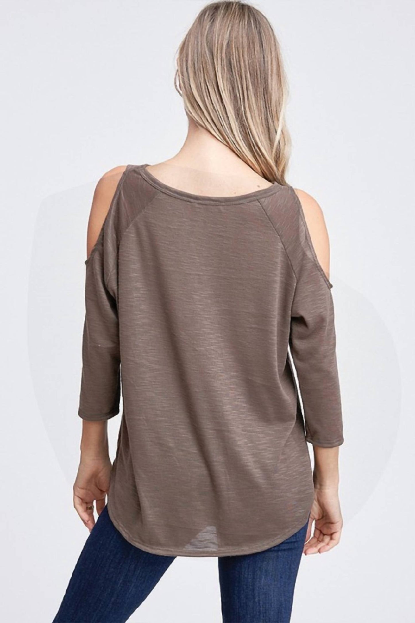 Phil Love - Aztec Cold Shoulder Top