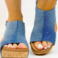 Corkys Footwear - Carley Rhinestone Wedge