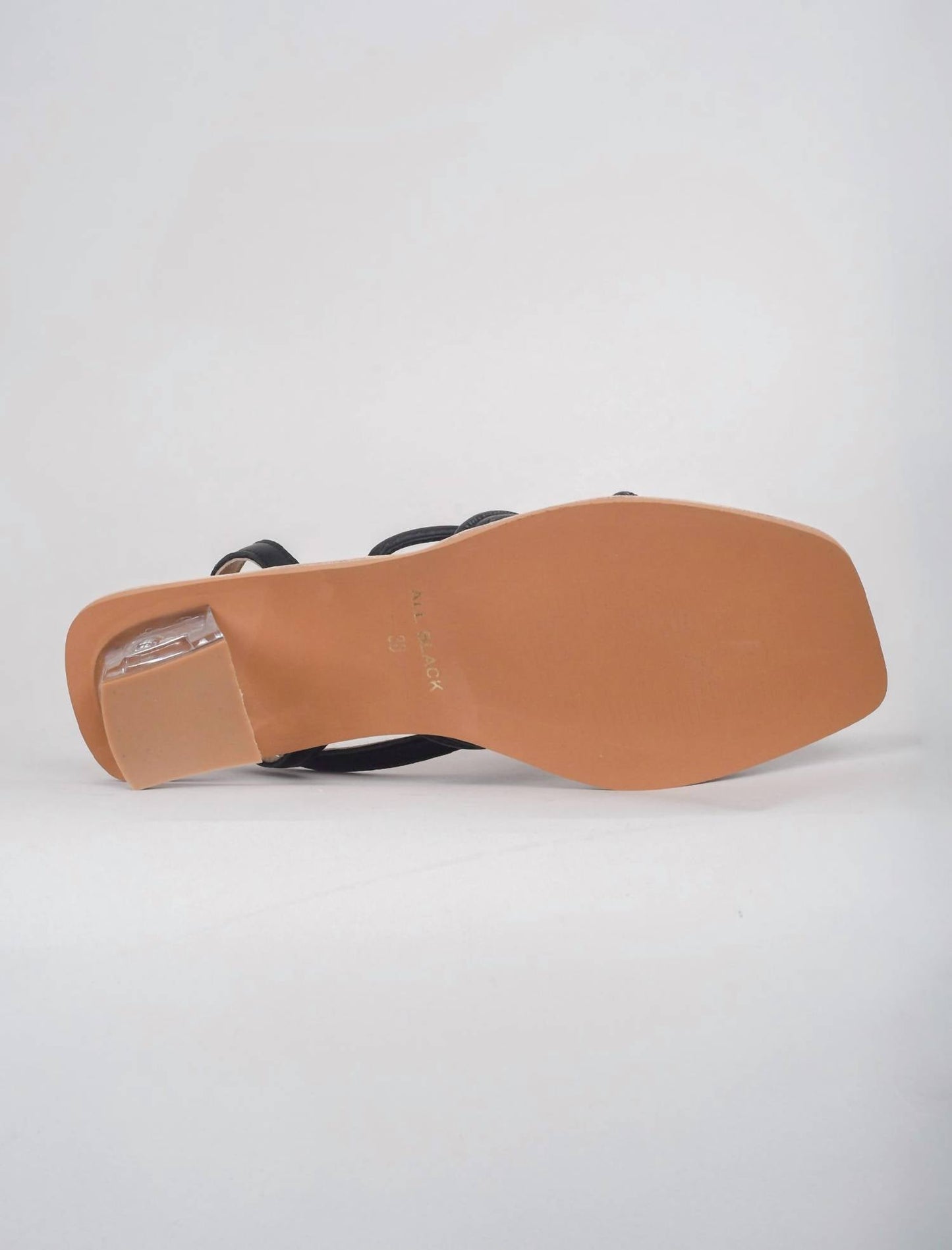 All Black - Women's Ms. Glamour Sandal