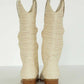 Mia Shoes - Women's Jenah Leather Raffia Boots