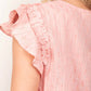 Trendsi - Very J Ruffle Cap Sleeve Top & Shorts Set
