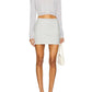 Enza Costa - Wool Suiting Mini Skirt