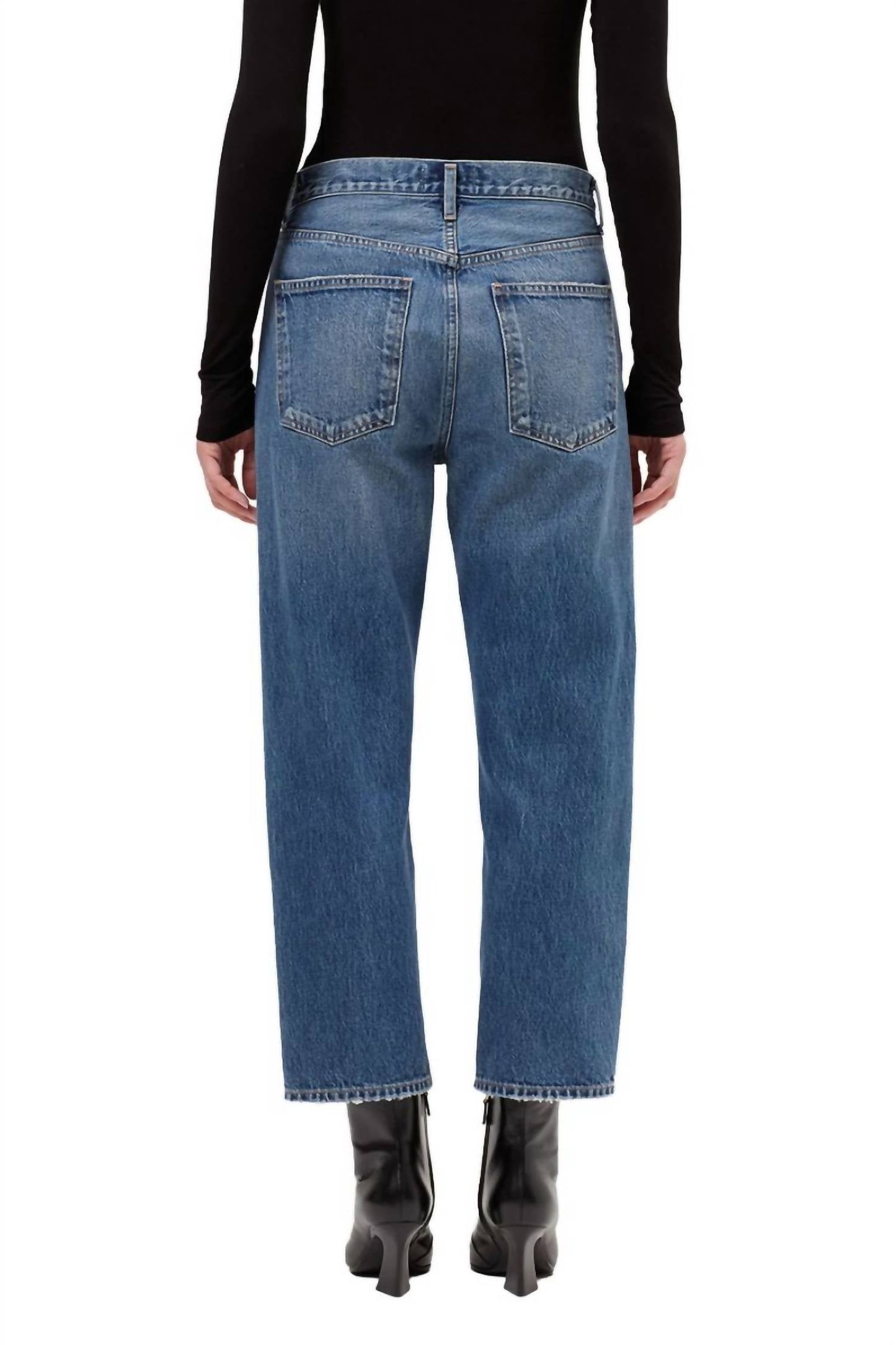 Agolde - Crop Straight Jeans