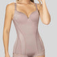 Siluets - Firm Compression Body Shaper With Contouring Bra And Hook & Eye Closure | Targeted Support