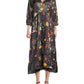 Johnny Was - BISHOP SLEEVE CHEVRON TIERED DRESS