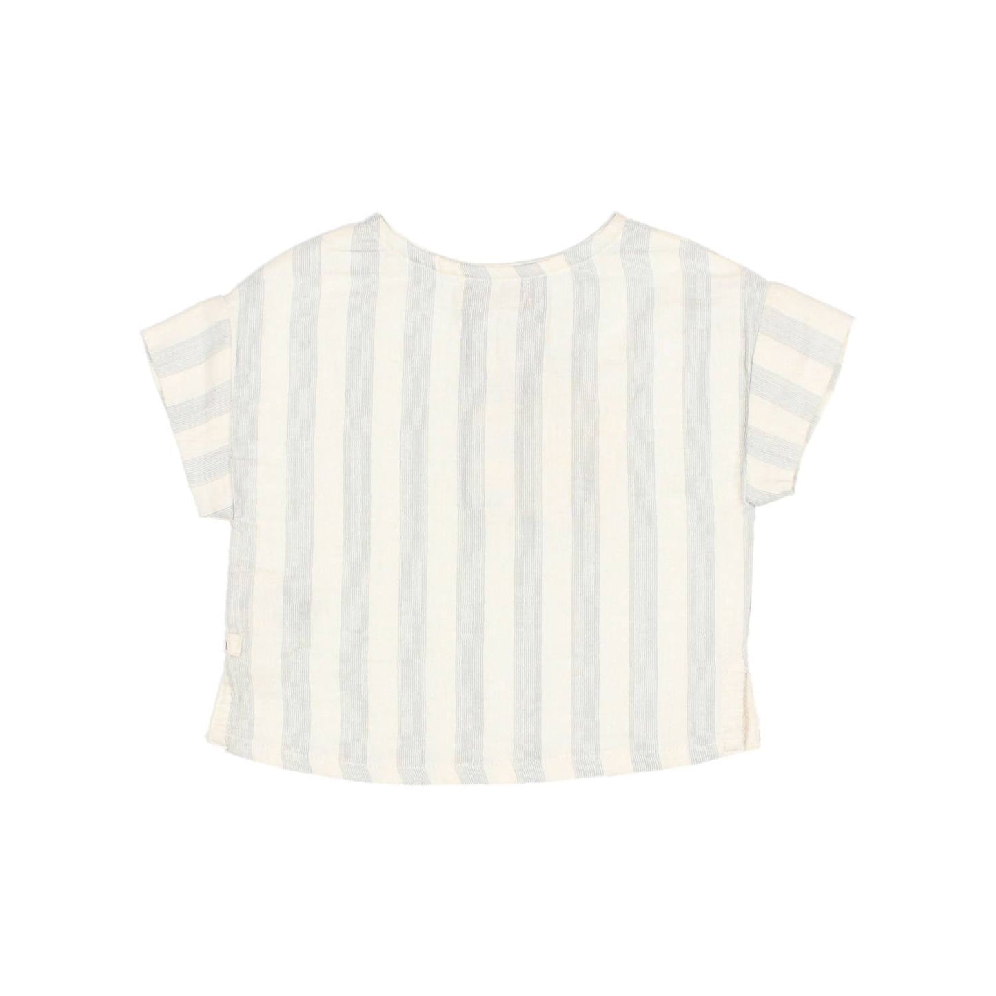 Búho - Boy's Sky Striped Gauze Shirt