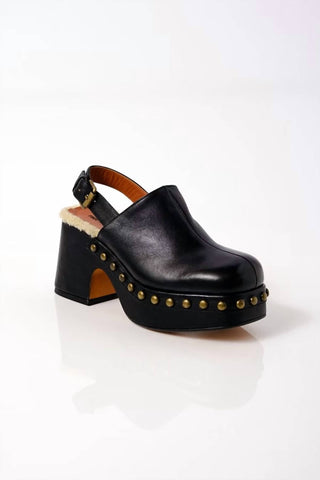 Free People - WOMEN'S AUTUMN STUDDED PLATFORM CLOGS