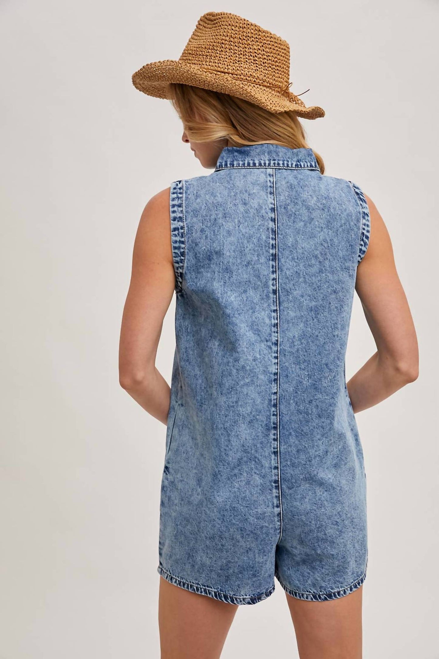 Bluivy - Warmer Days Denim Romper