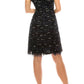 Aidan Mattox - Short Sleeve Sequined A-line Dress