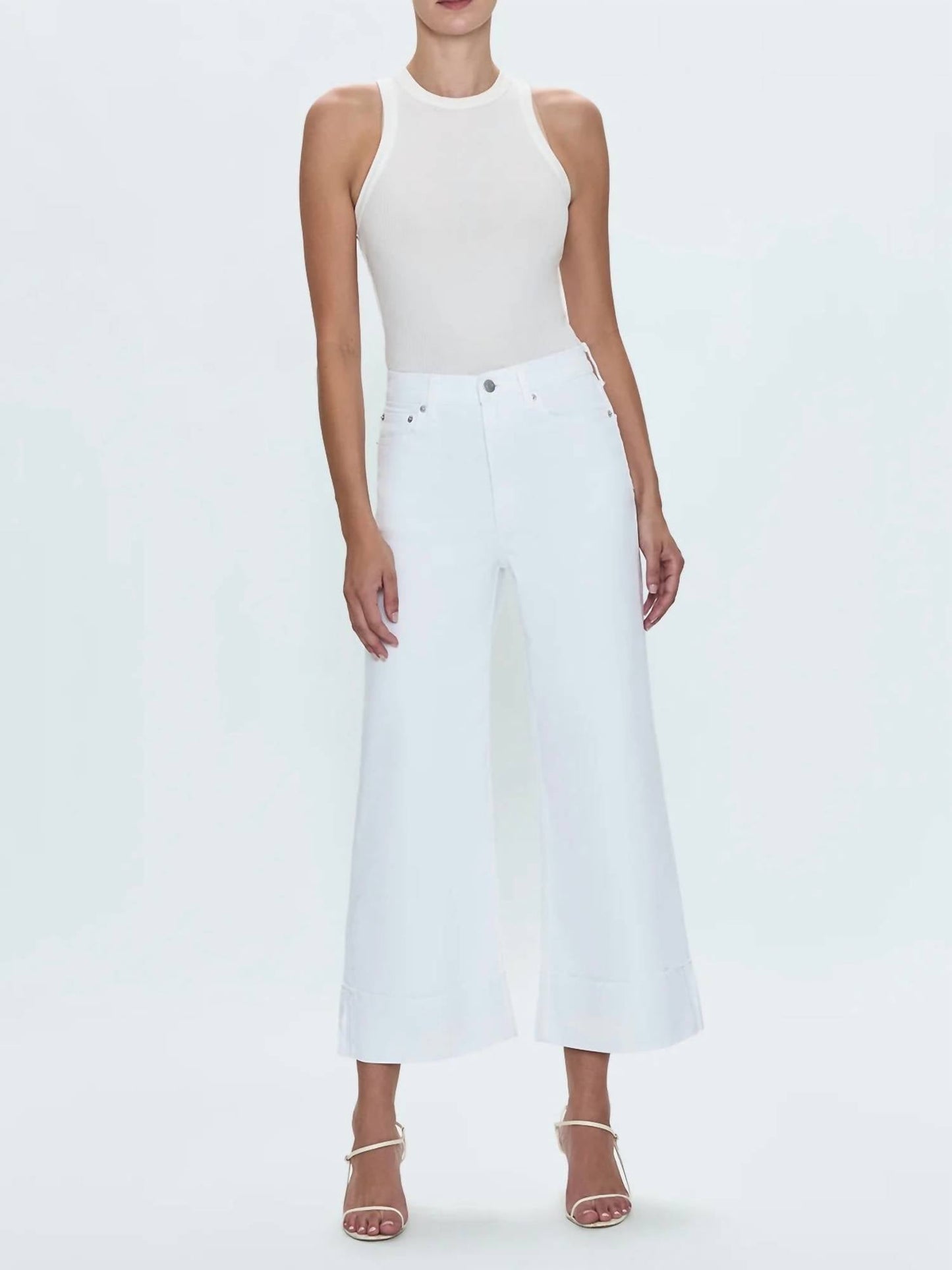 Pistola - Lana Crop High Rise Ultra Wide Leg Jeans