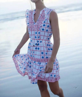 Oliphant - Sleeveless Smocked Waist Short