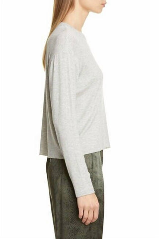Atm - Heather Stretch Modal Lightweight Ribbed Sweater