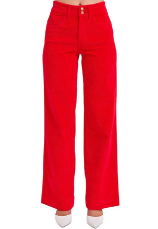 Judy Blue - Corduroy Wide Leg Trouser