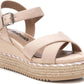 Xti - Women's Suede Wedge Sandals