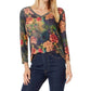 Johnny Was - Women's The Janie Favorite 3/4 Sleeve V-Neck Tee