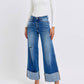 Judy Blue - Retro Wide Leg Jeg Jeans With Cuff