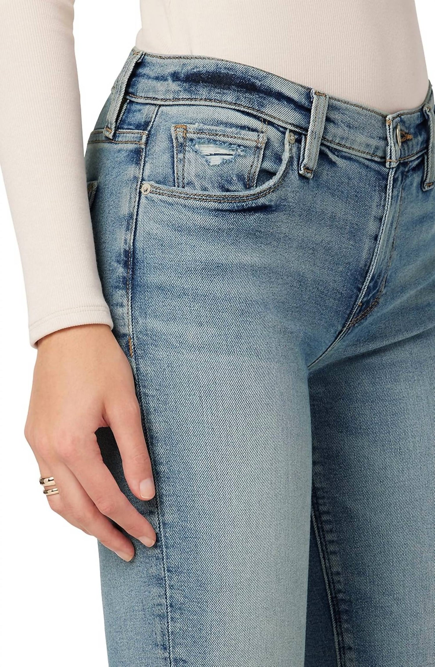 Hudson - Nico Mid-rise Straight Ankle Jean