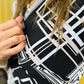 Joseph Ribkoff - Abstract Check Print Dress