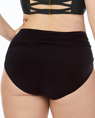 Magicsuit - Plus Size Shirred Brief Swim Bottom