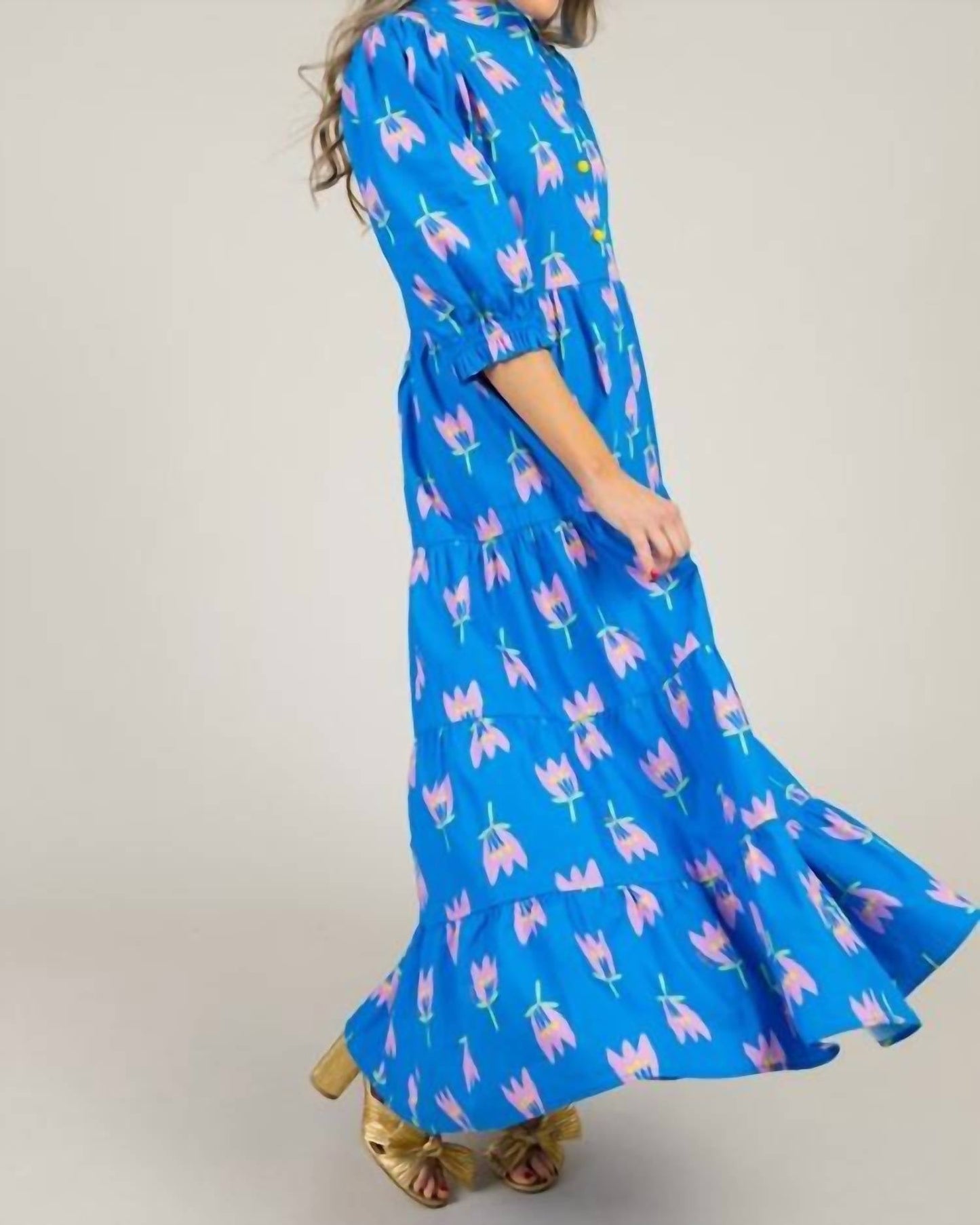 Karlie - Poppy Tier Kiki Maxi Dress