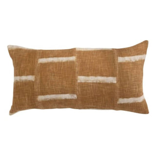Creative Co-Op - Printed Pieced Lumbar Pillow