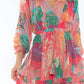 Taj By Sabrina Crippa - Abstract Jungle Midi Dress