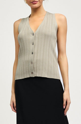 Current Air - Button Sweater Vest