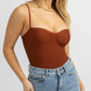 Win Win Apparel - BUSTIER SLEEVELESS STRETCH BODYSUIT