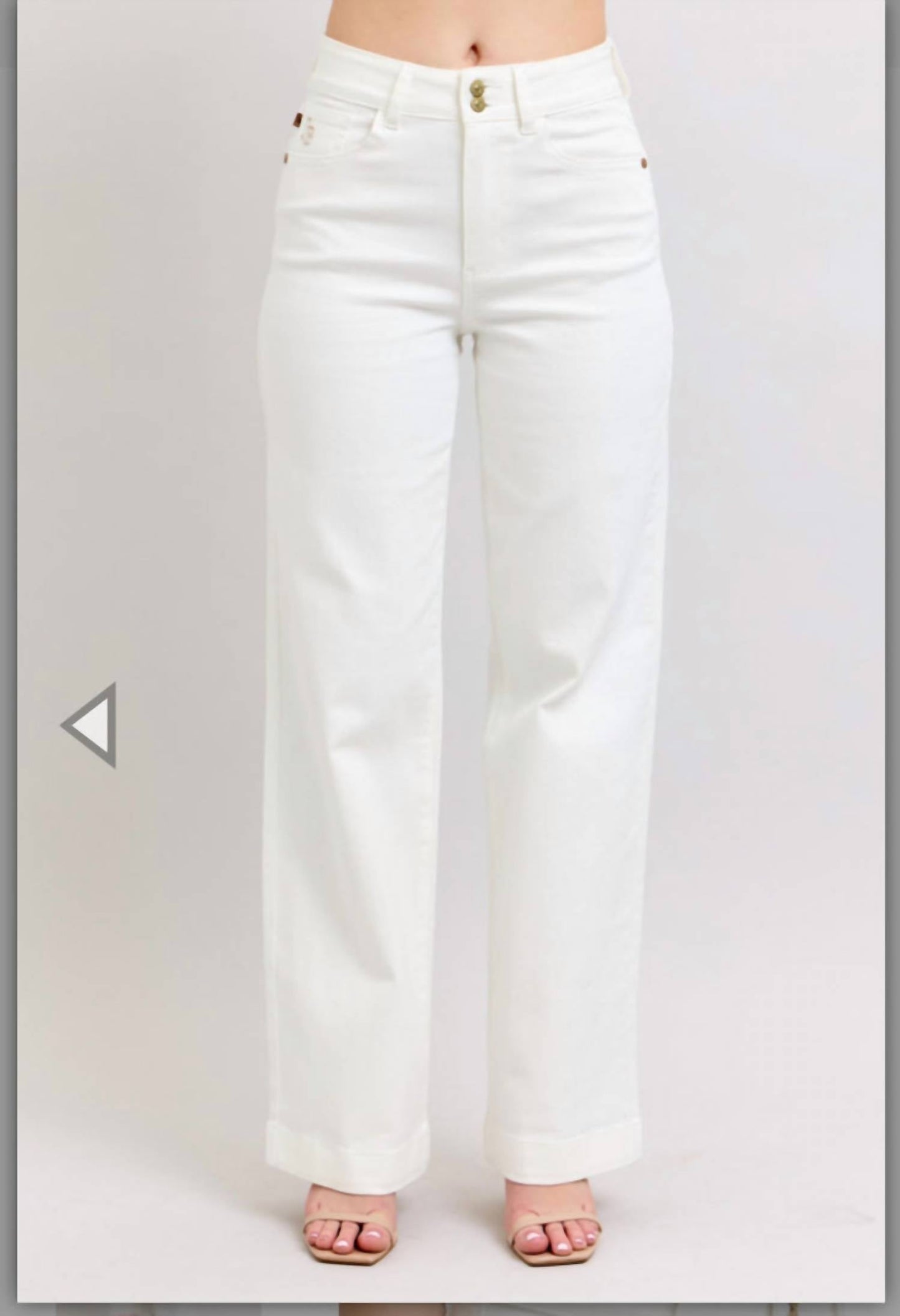 Judy Blue - Heritage Embroidered Wide Leg Trouser