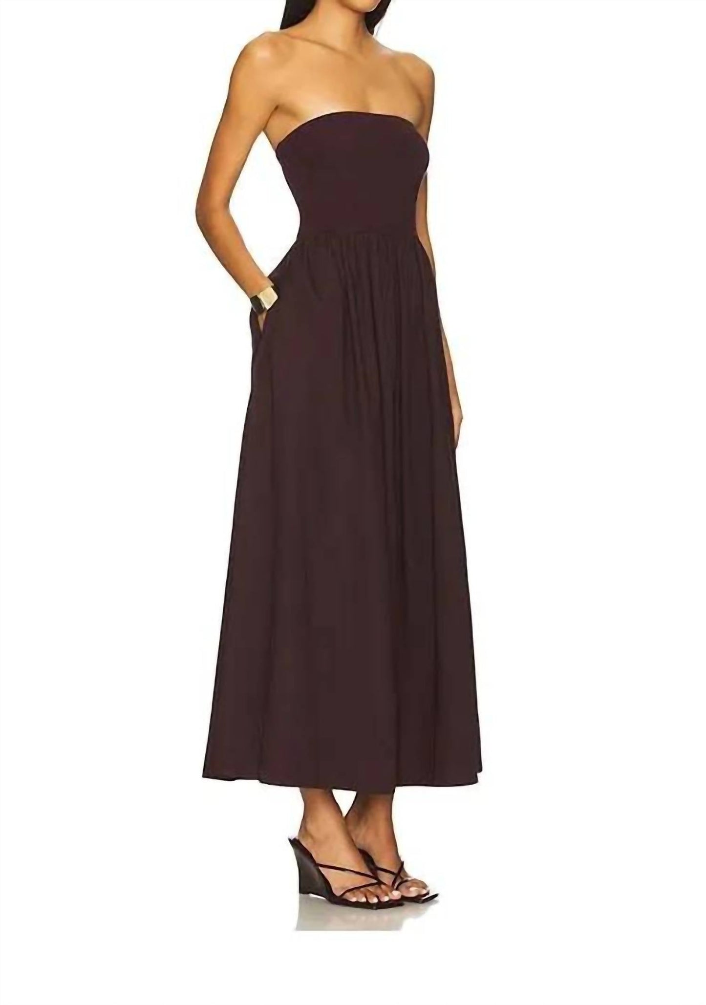 Enza Costa - Cotton Resort Strapless Dress
